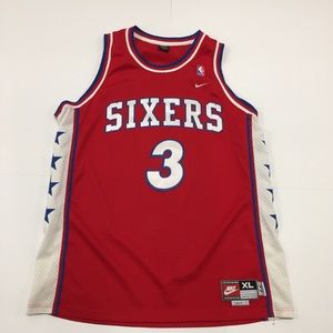 VTG Nike Philly 76ers Allen Iverson Jersey #3 XL
